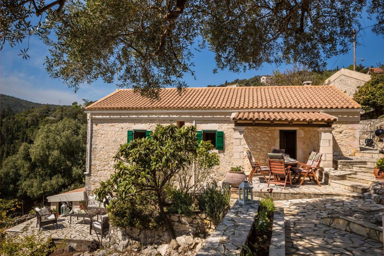 Traditional Stone House Anofli 1843 Fiskardo Kefalonia Exteriér fotografie