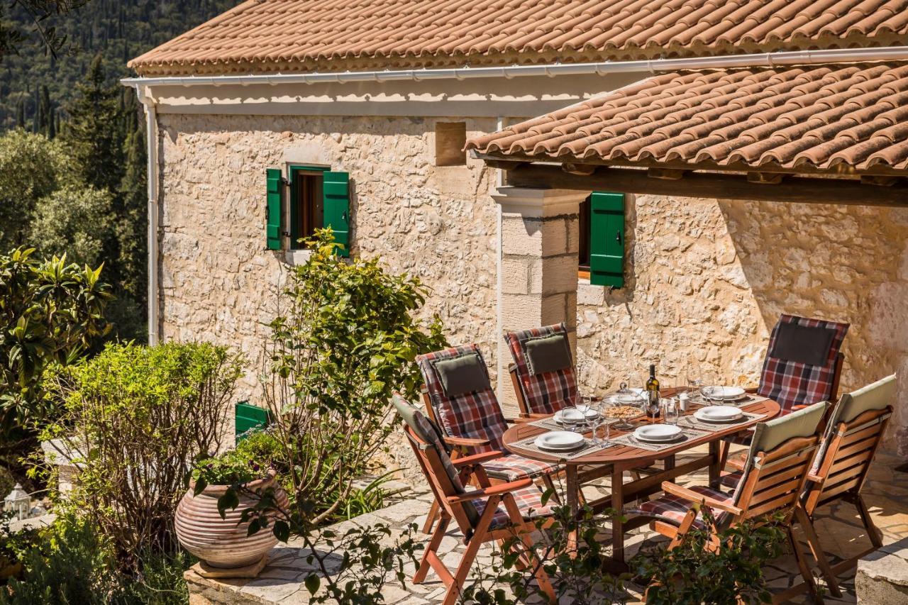 Traditional Stone House Anofli 1843 Fiskardo Kefalonia Exteriér fotografie