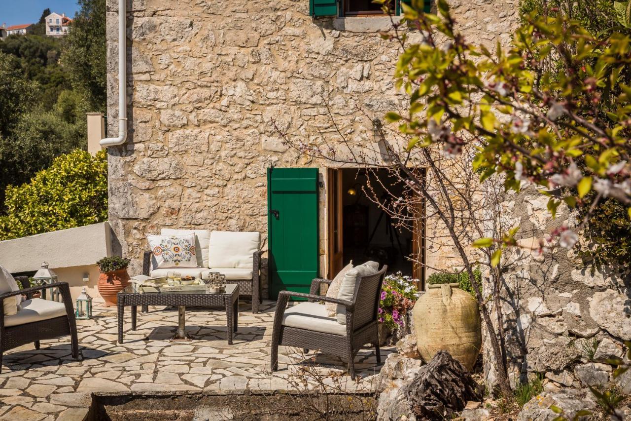 Traditional Stone House Anofli 1843 Fiskardo Kefalonia Exteriér fotografie