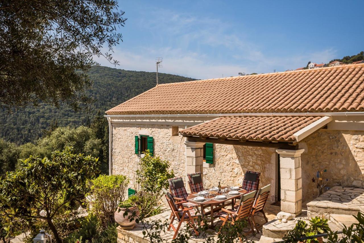 Traditional Stone House Anofli 1843 Fiskardo Kefalonia Exteriér fotografie