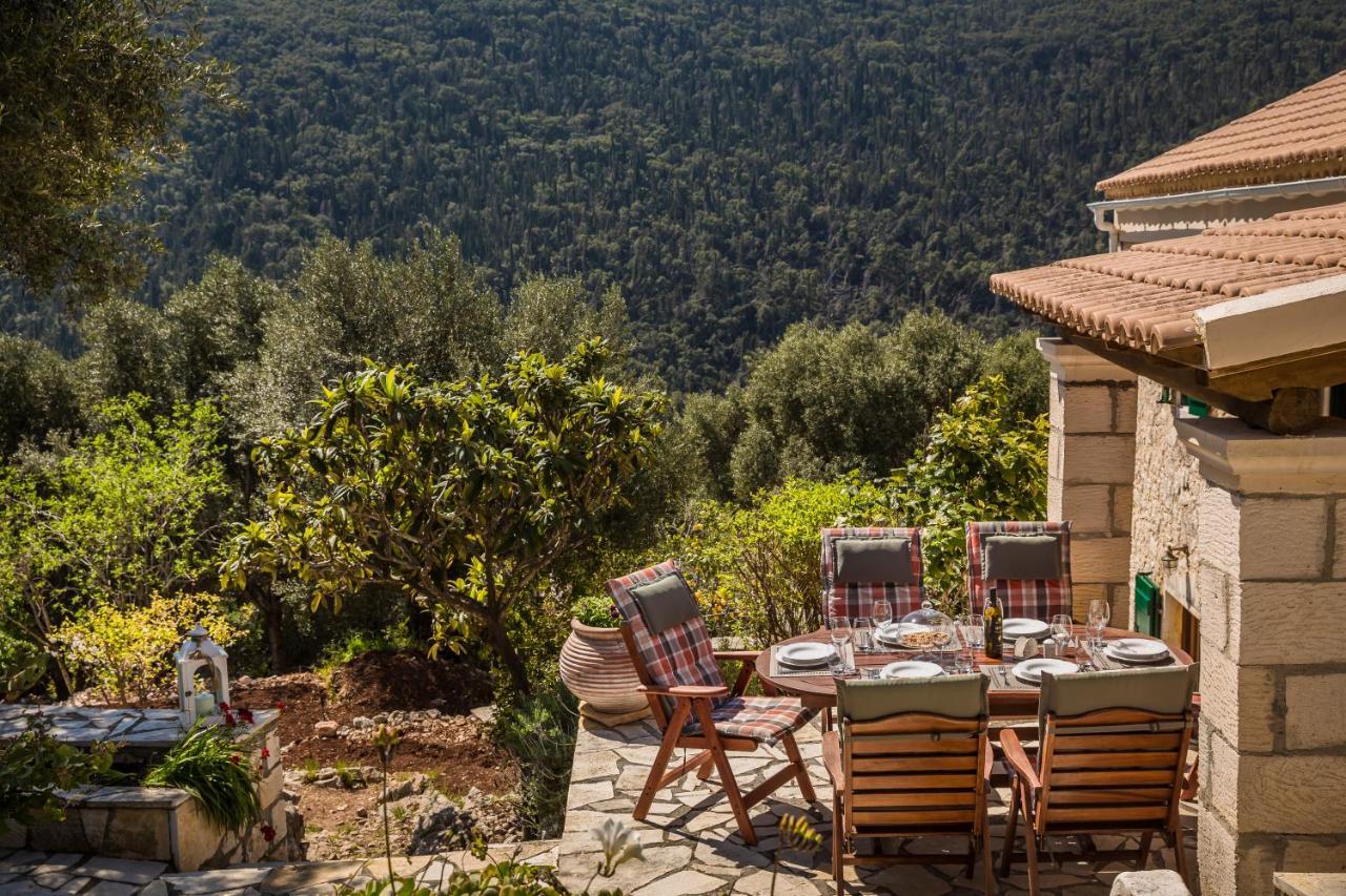 Traditional Stone House Anofli 1843 Fiskardo Kefalonia Exteriér fotografie