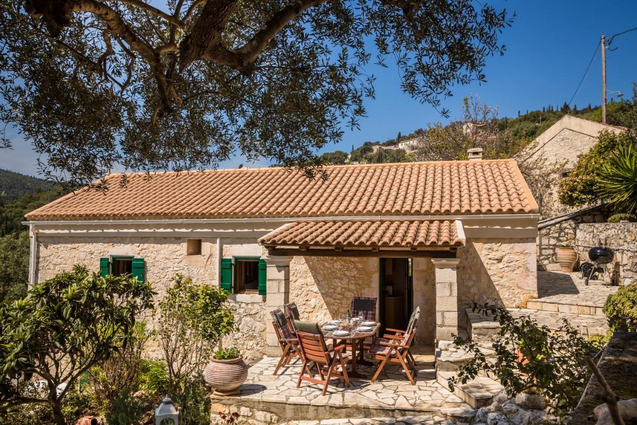 Traditional Stone House Anofli 1843 Fiskardo Kefalonia Exteriér fotografie