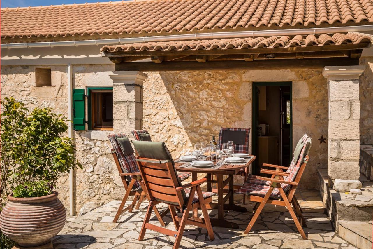 Traditional Stone House Anofli 1843 Fiskardo Kefalonia Exteriér fotografie