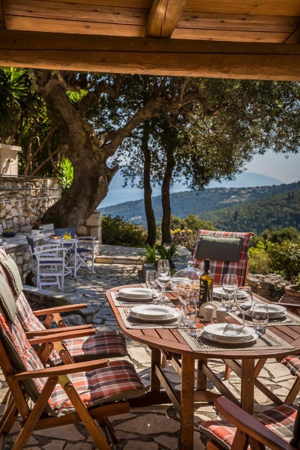 Traditional Stone House Anofli 1843 Fiskardo Kefalonia Exteriér fotografie