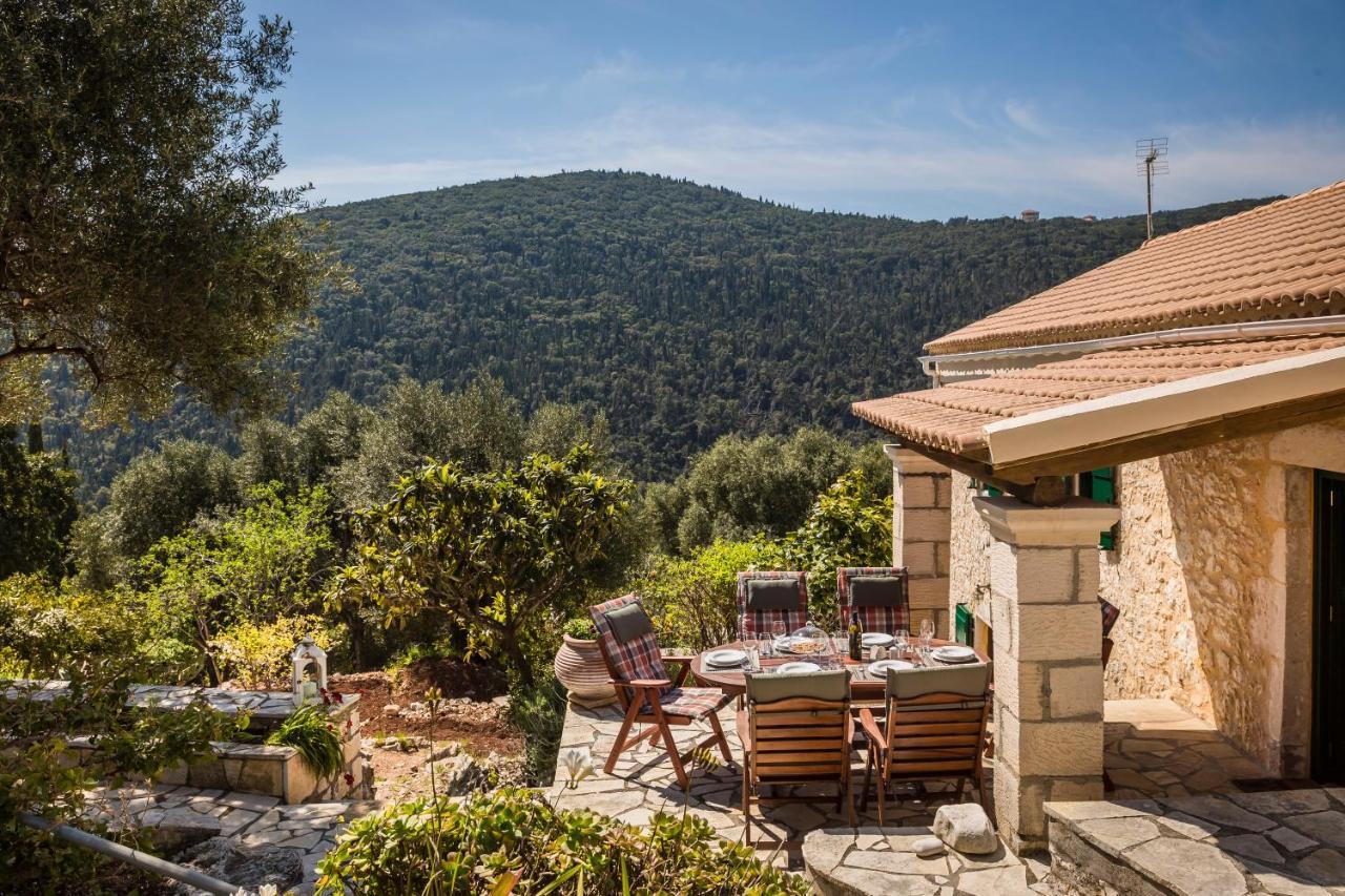 Traditional Stone House Anofli 1843 Fiskardo Kefalonia Exteriér fotografie